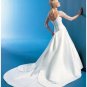 A-Line/Princess Square Chapel Train Satin wedding dress for brides gowns new Style(WDA1677)