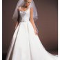 A-Line/Princess Scoop Chapel Train Stain wedding dress for brides gowns new style(WDA1580)