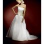 A-Line/Princess trapless Chapel Train Satin wedding dress for brides gowns new style(WDA0622)
