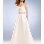 A-Line/Princess Strapless Floor Length Chiffon wedding dress for brides gowns new Style(WD0034)