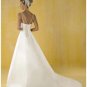 A-Line/Princess V-neck Chapel Train Chiffon wedding dress for brides gowns new style(WDA0396)