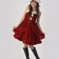 A-line /Princess Spaghetti Knee-length Satin Evening Dresses (30)