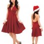 A-line /Princess Strapless knee-length Satin Evening Dresses   (36)