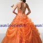 Halter Quinceanera Evening dress prom gown *free custom