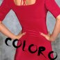 Black Red Sexy Women's Clothing for Clubwear Halter Tops Blouse Free Size