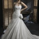 A-Line/Princess Strapless Knee-Length Lace wedding dress for brides gowns new Style(WDS0018)