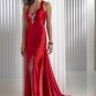 A-Line/Princess Strapless satin everning dress for brides 2010 Style(0001)