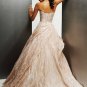 A-Line/Princess Strapless Chapel Train Taffeta wedding dress for brides 2010 Style(ML09)