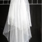 1T IVORY WHITE LACE MANTILLA WEDDING Bride VEIL #15