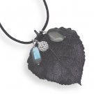 Jewelry--Gunmetal Plated Leaf--Item #Leaf33113--25 Points