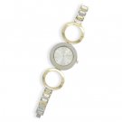 Jewelry--Two ToneCircle Link Fashion Watch--W9109--13 points