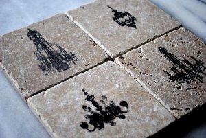 Chandelier  Coasters,shipping included to US