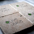 Olive Juice Coasters,shipping included to US