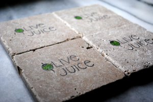 Olive Juice Coasters,shipping included to US