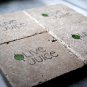 Olive Juice Coasters,shipping included to US