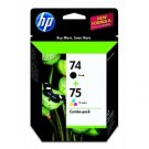 Original HP 74/75 Ink Cartridges Combo-Pack