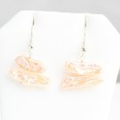 Stick White Pearl Earrings