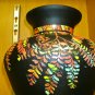 FENTON ART GLASS 9" MAIDEN FERN VASE RETIRED