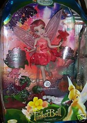 tinkerbell porcelain keepsake doll