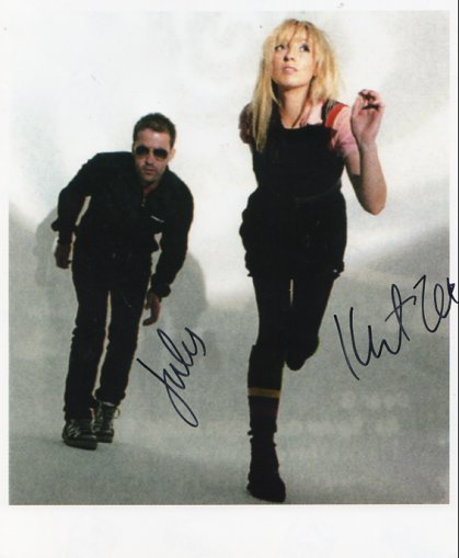 The Ting Tings SIGNED  Photo + Certificate Of Authentication  100% Genuine
