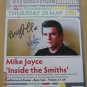 The Smiths SIGNED Poster COA  100% Genuine
