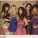 The Saturdays FULLY SIGNED Photo 1st Generation PRINT Ltd 150 + Certificate (4)
