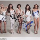The Saturdays FULLY SIGNED Photo 1st Generation PRINT Ltd 150 + Certificate (2)