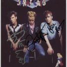 Stray Cats FULLY SIGNED Photo 1st Generation PRINT Ltd 150 + Certificate (1)