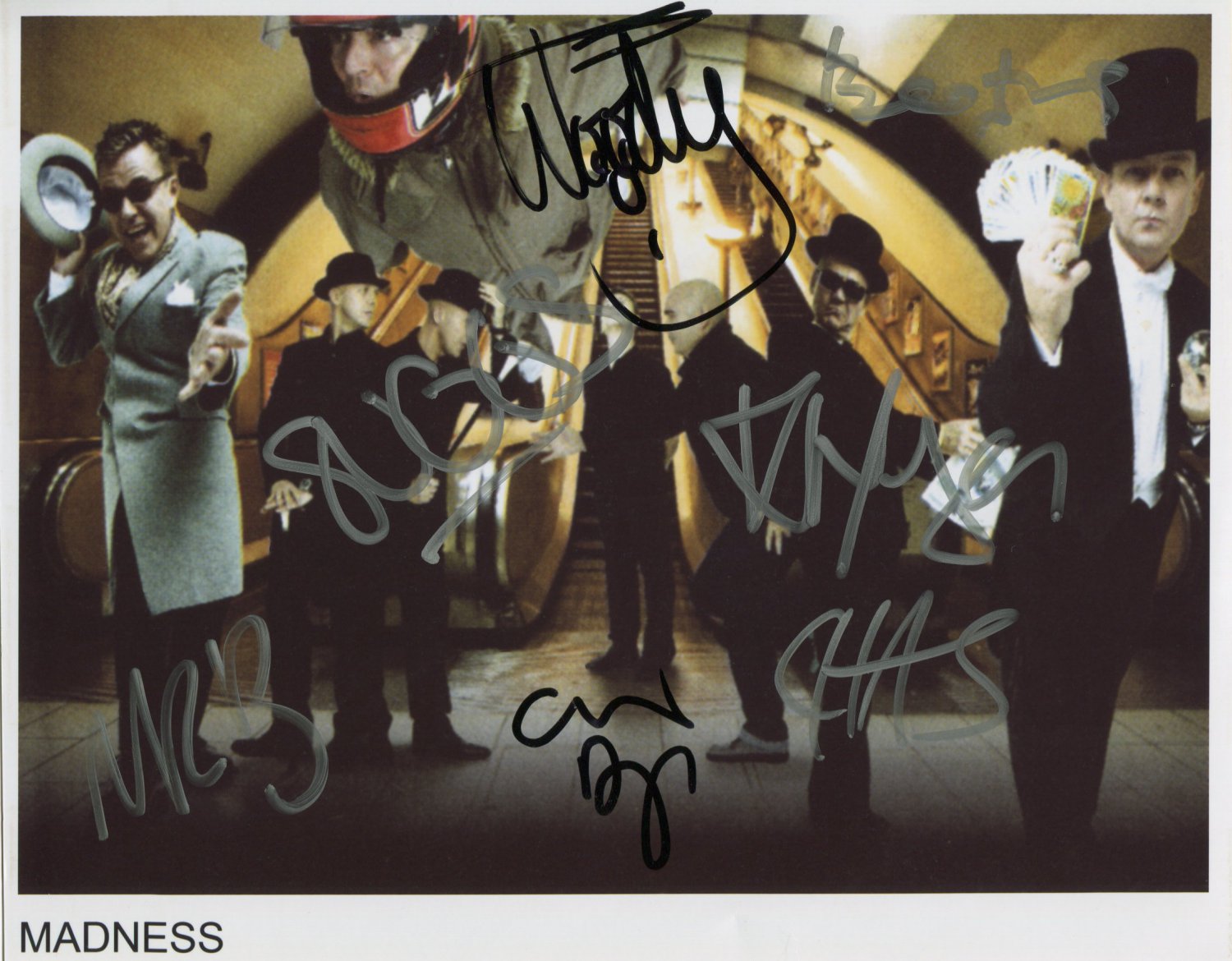 Madness FULLY SIGNED Photo 1st Generation PRINT Ltd 150 + Certificate (3)