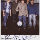 The Wanted FULLY SIGNED Photo + Certificate Of Authentication  100% Genuine