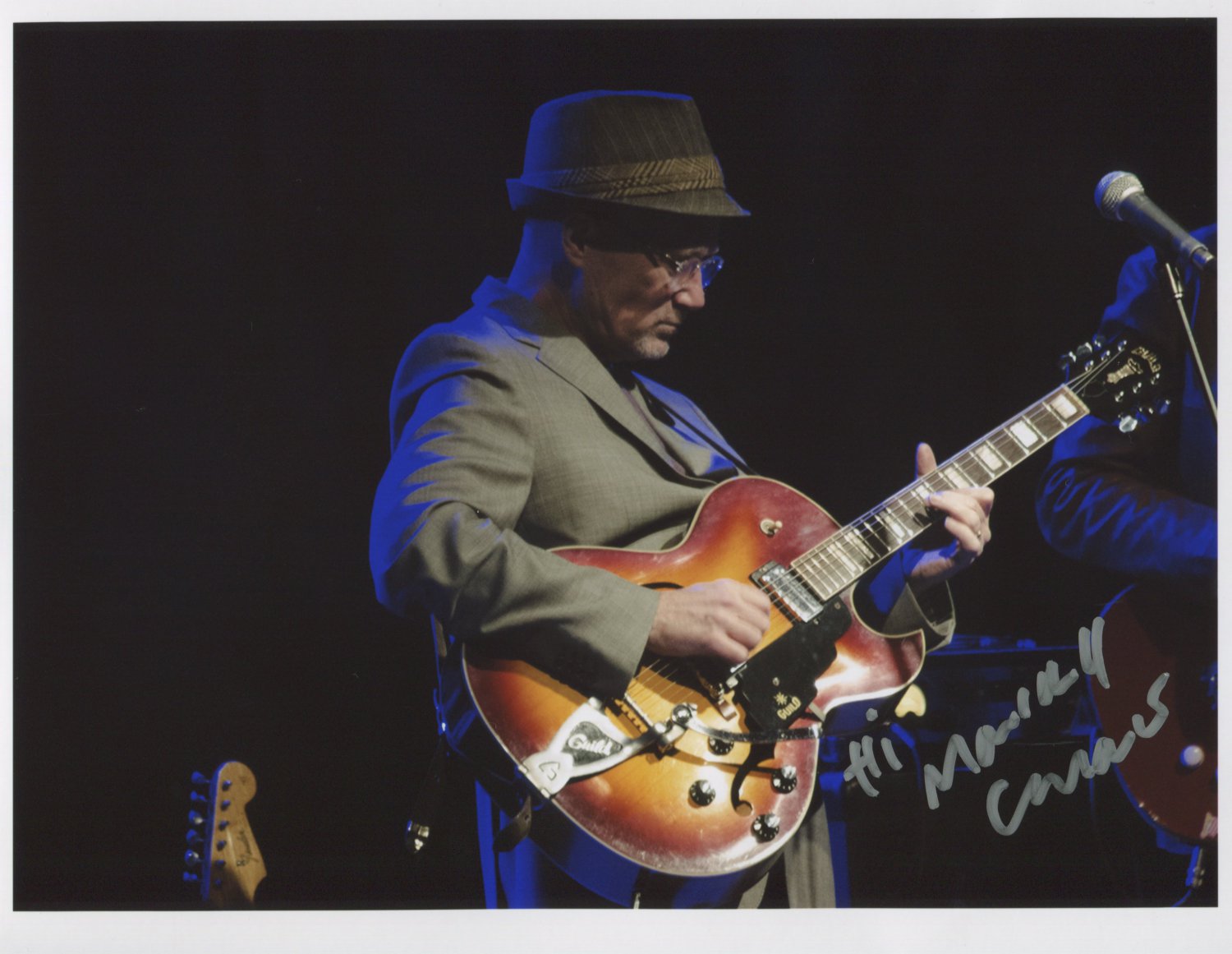 Marshall Crenshaw SIGNED 8" x 10" Photo + Certificate Of Authentication  100% Genuine