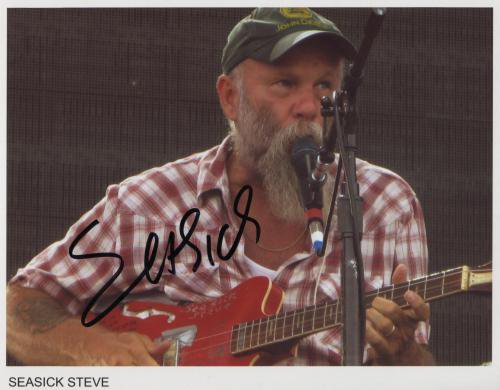 Seasick Steve SIGNED 8" x 10" Photo + Certificate Of Authentication  100% Genuine