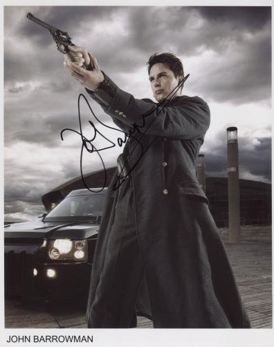 John Barrowman SIGNED 8" x 10" Photo + Certificate Of Authentication  100% Genuine