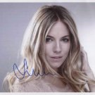 Sienna Miller SIGNED  Photo + Certificate Of Authentication  100% Genuine