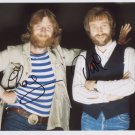 Chas Hodges And Dave Peacock FULLY SIGNED Photo + Certificate Of Authentication 100% Genuine