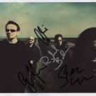 Porcupine Tree FULLY SIGNED 8" x 10" Photo + Certificate Of Authentication  100% Genuine