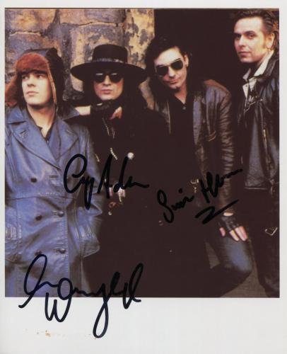 The Mission (Band) SIGNED Photo + Certificate Of Authentication  100% Genuine