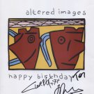 Claire Grogan Altered Images SIGNED Photo + Certificate Of Authentication 100% Genuine