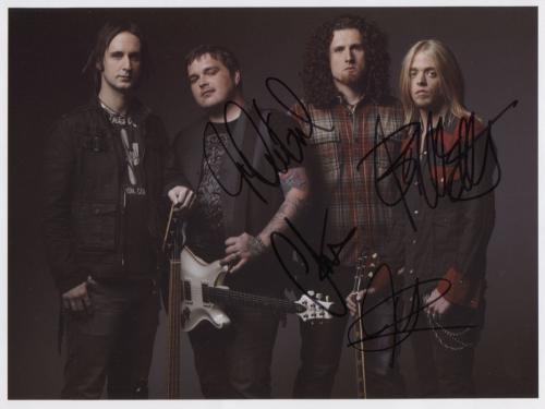 Black Stone Cherry (Band) FULLY SIGNED 8" x 10" Photo + Certificate Of Authentication  100% Genuine