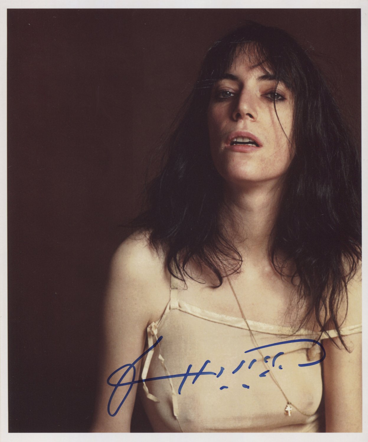 Patti Smith (Singer) SIGNED Photo + Certificate Of Authentication 100% Genu...