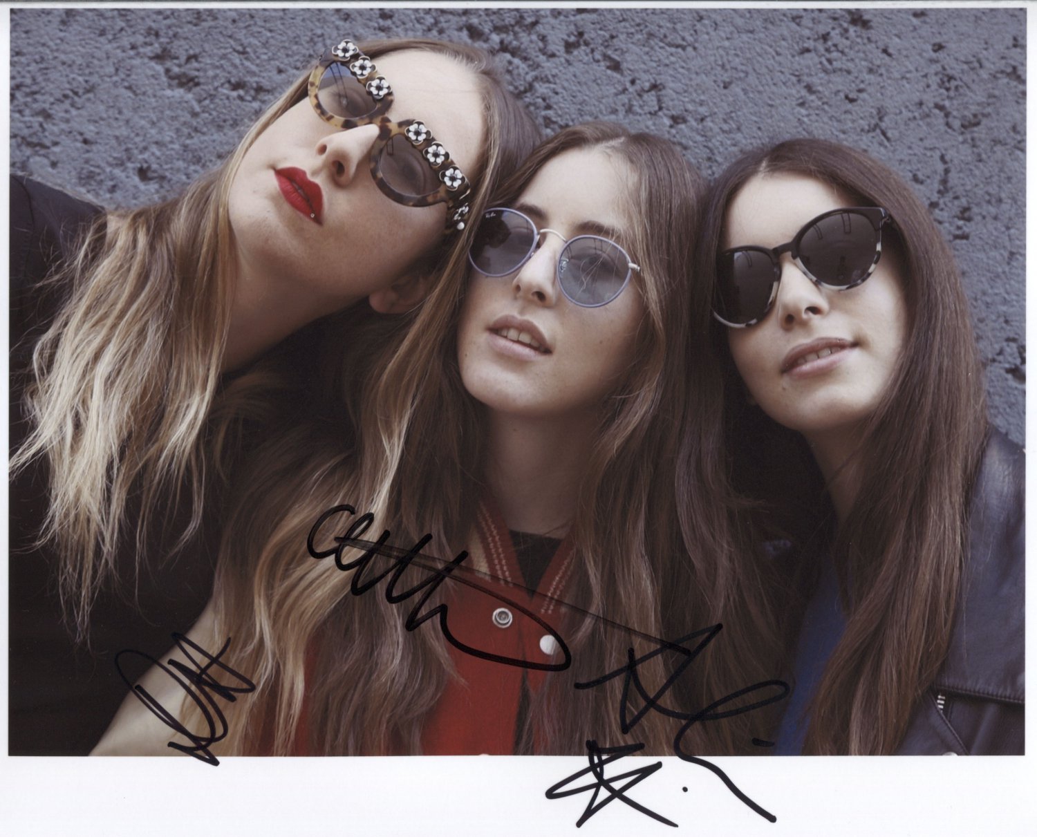 Haim (Band) SIGNED Photo 1st Generation PRINT Ltd 150 + Certificate /6