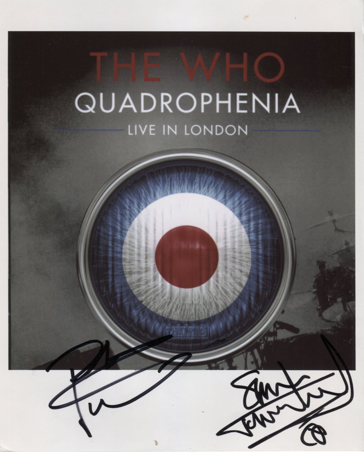 The Who (Band) Pete & Simon Townshend SIGNED Photo + Certificate Of Authentication 100% Genuine