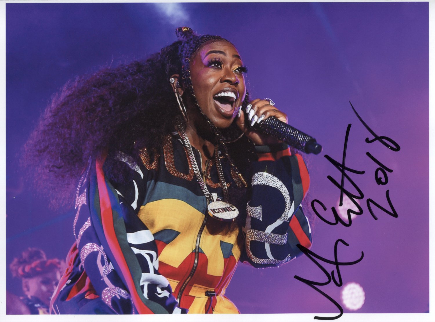 Missy Elliot SIGNED Photo 1st Generation PRINT Ltd 150 + Certificate / 2