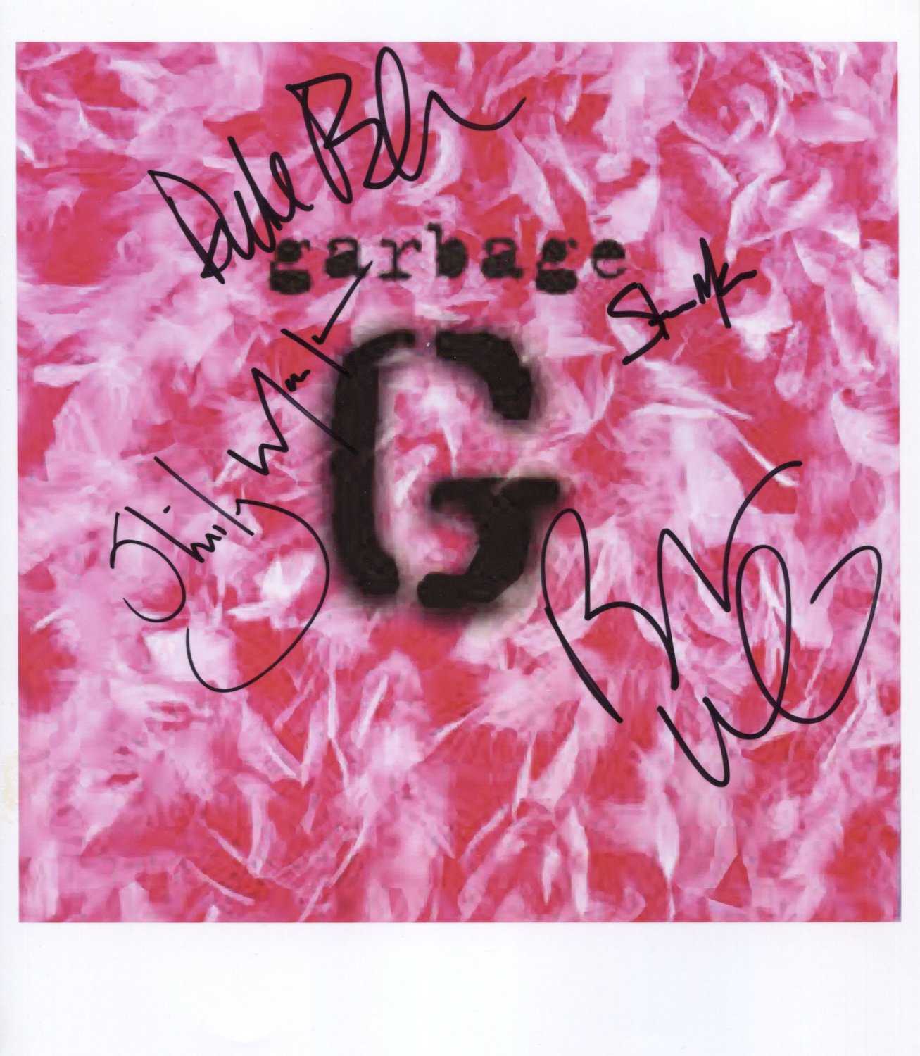 Garbage (Band) Shirley Mason Butch Vig SIGNED Photo + Certificate Of Authentication 100% Genuine