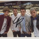 Union J (Band) FULLY SIGNED 8" x 10" Photo + Certificate Of Authentication 100% Genuine