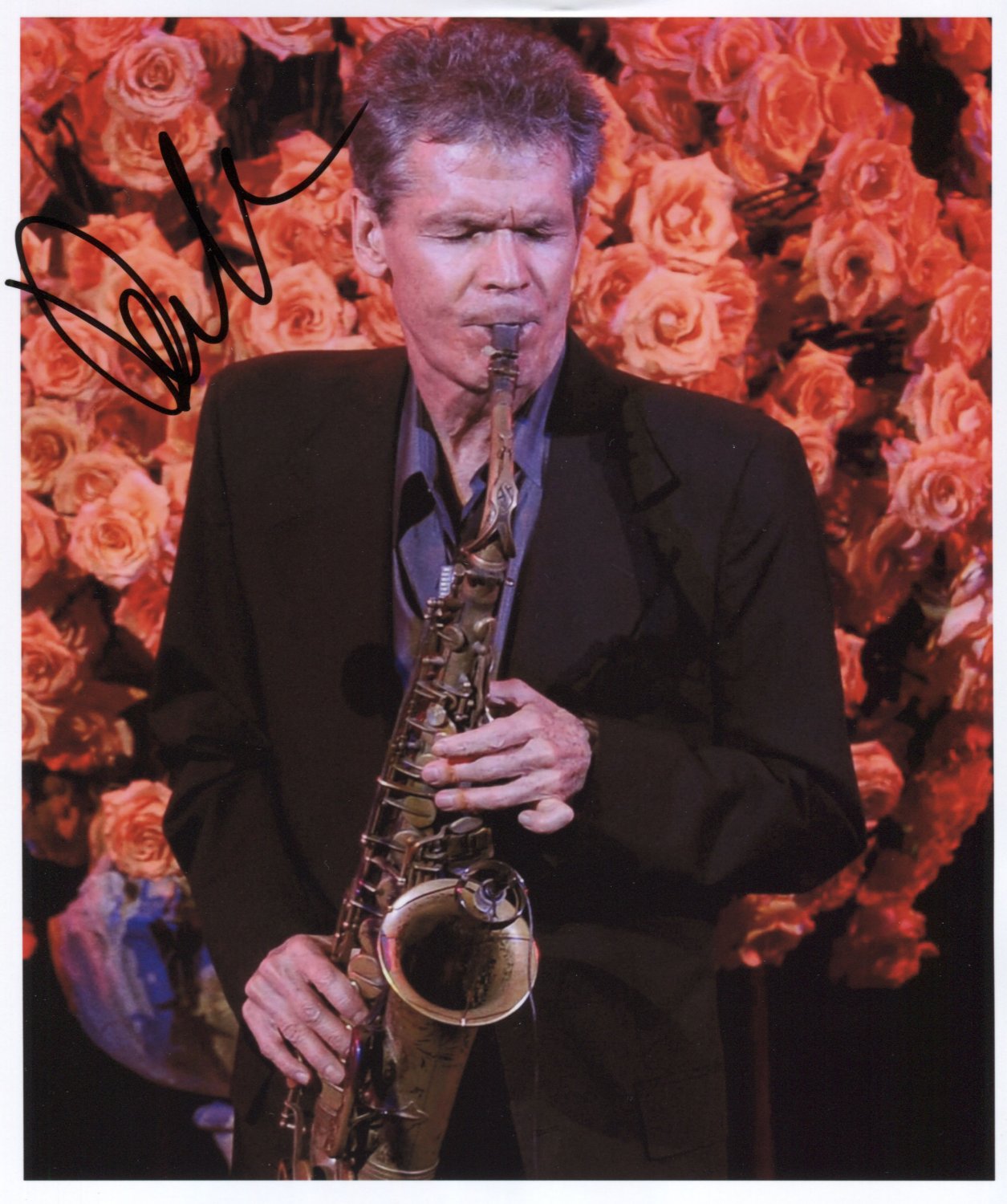 David Sandborn SIGNED 8" x 10" Photo + Certificate Of Authentication 100% Genuine