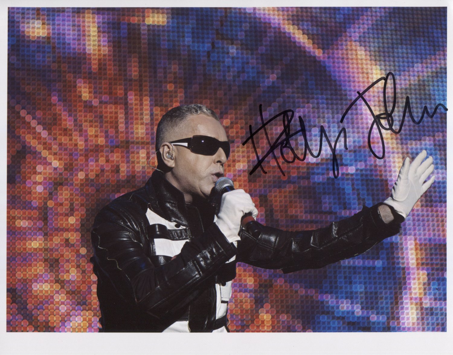 Holly Johnson FGTH SIGNED 8 x 10 Photo + Certificate Of Authentication  100% Genuine