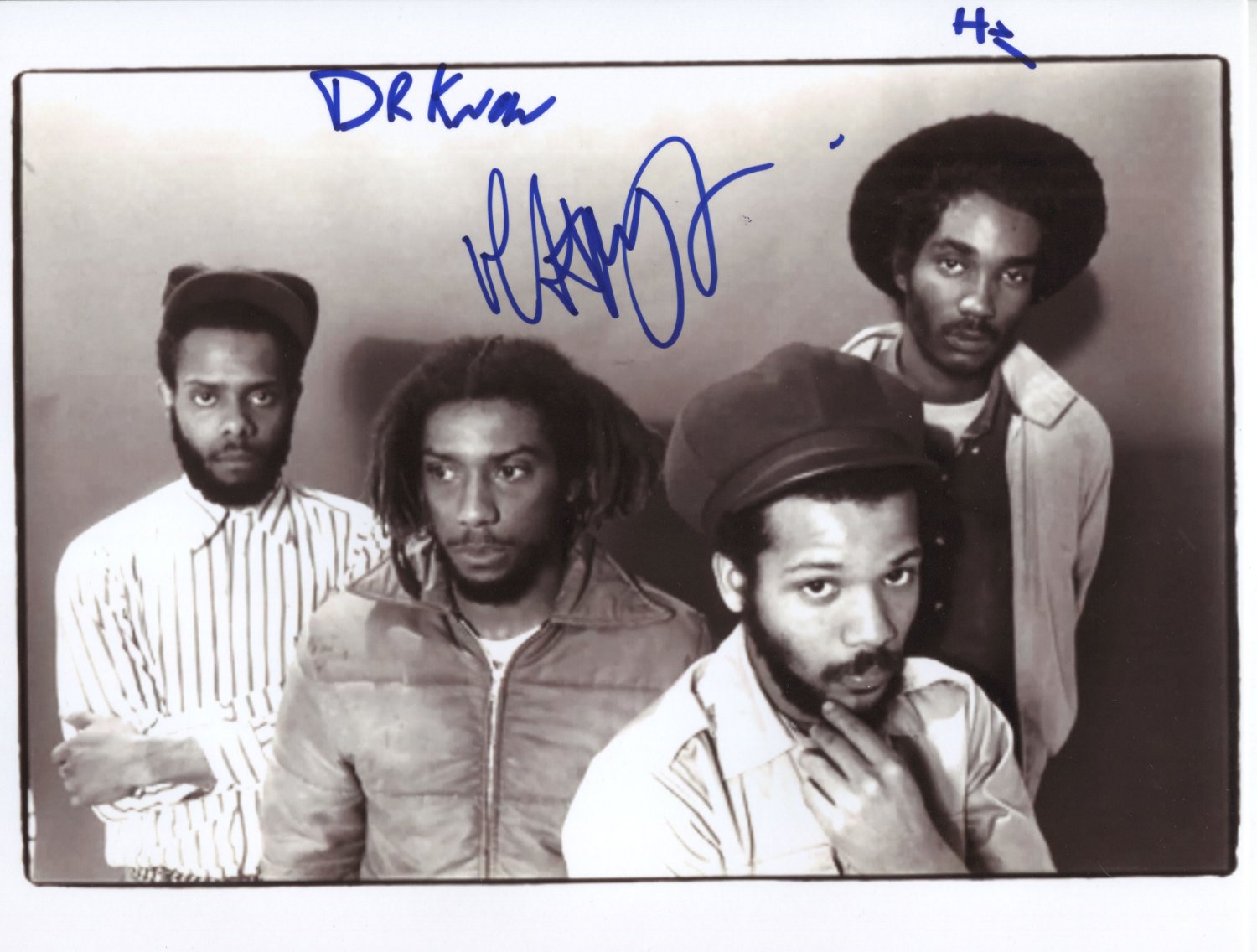 Bad Brains (Band) SIGNED Photo + Certificate Of Authentication  100% Genuine