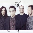 Weezer (Band) FULLY SIGNED Photo 1st Generation PRINT Ltd 150 + Certificate / 3