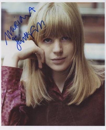 Marianne Faithfull SIGNED Photo + Certificate Of Authentication 100% Genuine